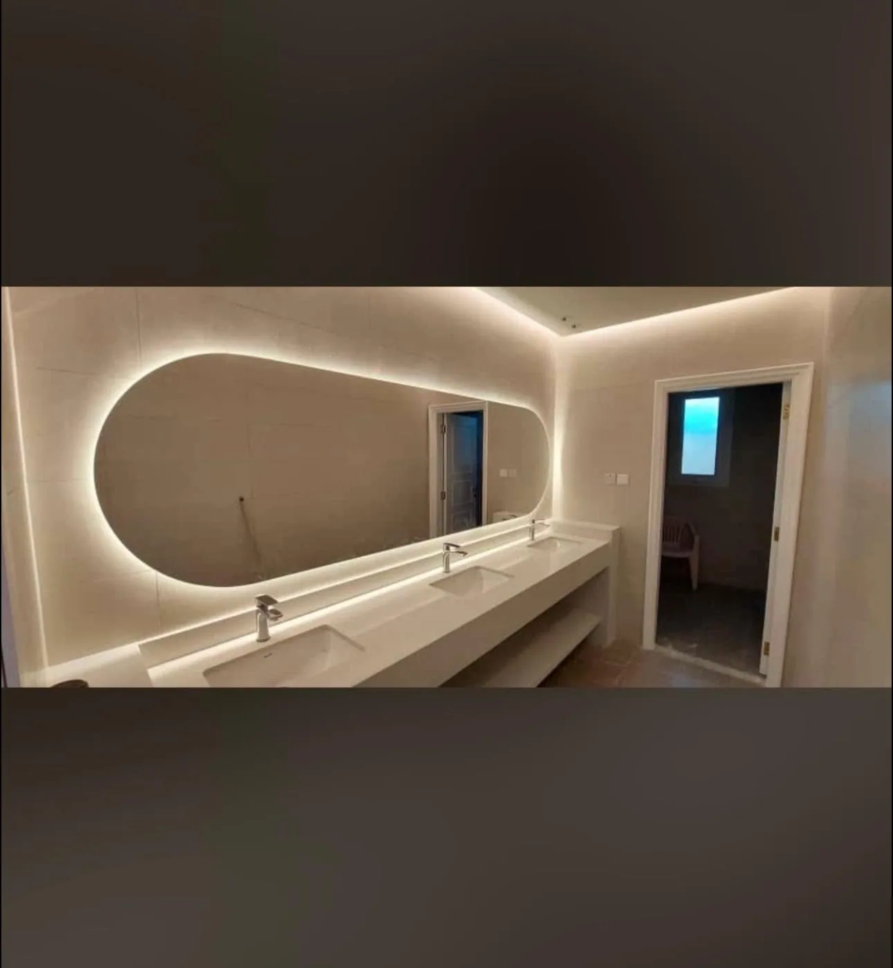 تركيب مرايا مغاسل - روي